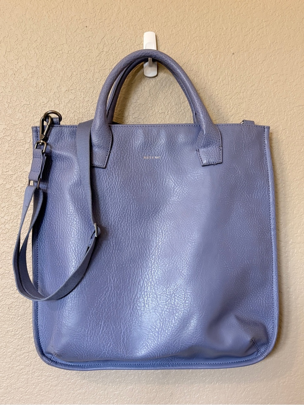 Matt & Nat Dexter Travel Lilac Purple Vegan Tote Large Crossbody